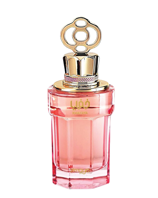 Zimaya Khafaya Pink Eau De Parfum – 100ml | Sparkling Pear, Radiant Tuberose & Earthy Patchouli Luxury Signature Scent