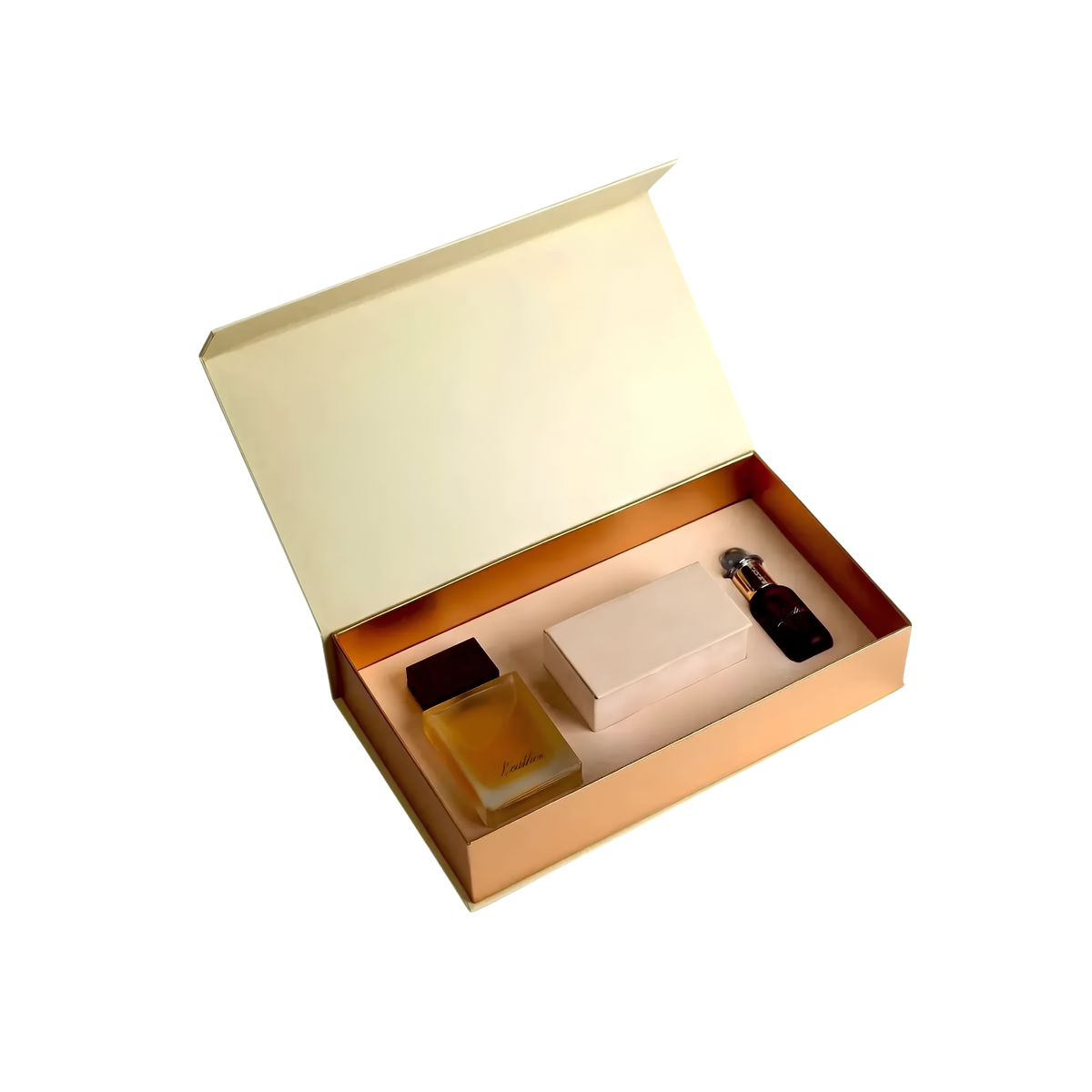 Ahmed Al Maghribi The Leather Collection Gift Set | Premium 3-Piece Luxury Bundle – 50ml Leather Eau De Parfum, 100ml Scented Body Lotion & 100ml Refreshing Body Spray | Unisex Premium Gifting Box