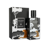 Ibrahim Al Qurashi IBRAQ Perfumes إبراق Malayan Leather Eau De Parfum – 75ml | Unisex | Sparkling Red Berries & Lychee, Velvet Rose & Saffron, Radiant Rich Oud-Leather Luxury Signature Scent