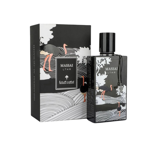 Ibrahim Al Qurashi IBRAQ Perfumes إبراق Manta Leather Eau De Parfum – 75ml | Unisex | Sparkling Cardamom, Velvet Royal Saffron & Radiant Rich Sueded Leather Luxury Signature Scent