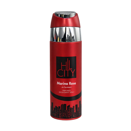 Hilcity MARINA ROSE For Women Perfumed Deodorant Spray | 200ML Long-Lasting Freshness