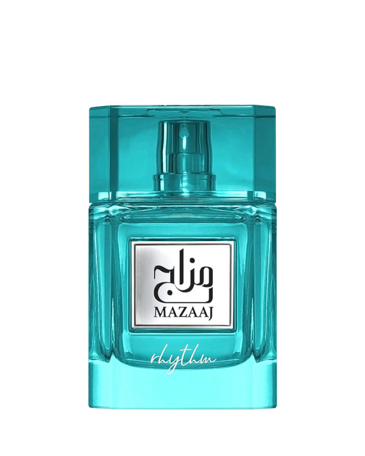 Zimaya Mazaaj Rhythm Eau De Parfum – 100ml | Sparkling Citrus, Spicy Ginger & Woody Musk Premium Signature Scent