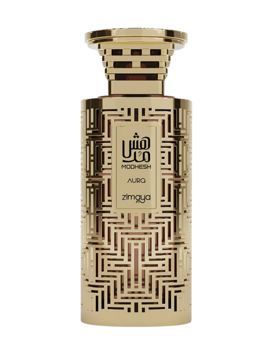 Zimaya Modhesh Aura Eau De Parfum for Men – 100ml | Long-Lasting Sparkling Grapefruit, Woody Ambroxan & Spicy Ginger Signature Scent