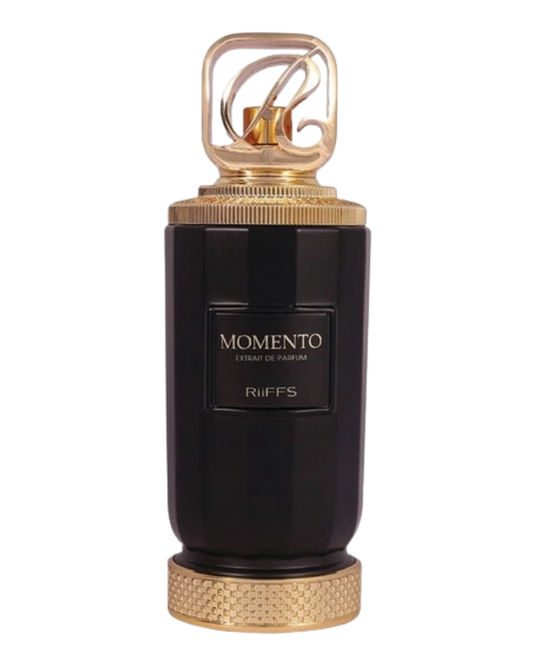 Riiffs Momento Extrait De Parfum – 100ml | Ultra Long-Lasting Saffron, Bitter Almond & Ambergris Fragrance