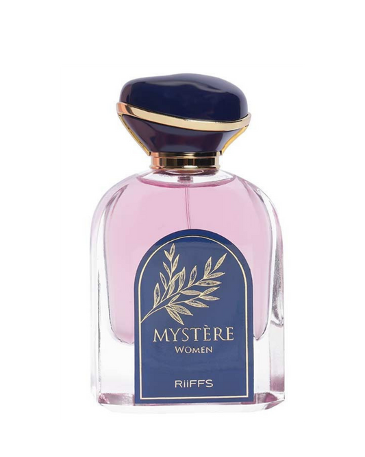 Riiffs Mystère Eau De Parfum for Women – 100ml | Elegant White Floral & Creamy Vanilla Fragrance