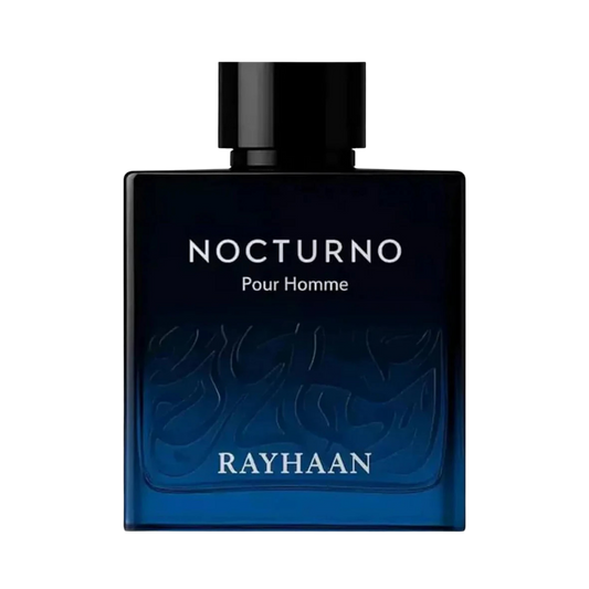 Rayhaan Nocturno Eau De Parfum – 100ml | Spicy Cardamom, Warm Lavender & Intense Cedarwood Luxury Signature Scent for Men