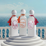 Ibrahim Al Qurashi IBRAQ Perfumes إبراق Summer Ocean Collection Gift Set – 100ml x 3 | Unisex | Premium Trio Pack with Luxury Marine Breeze, Solar Citrus & Deep Amberwood Aquatic Heritage Discovery Set