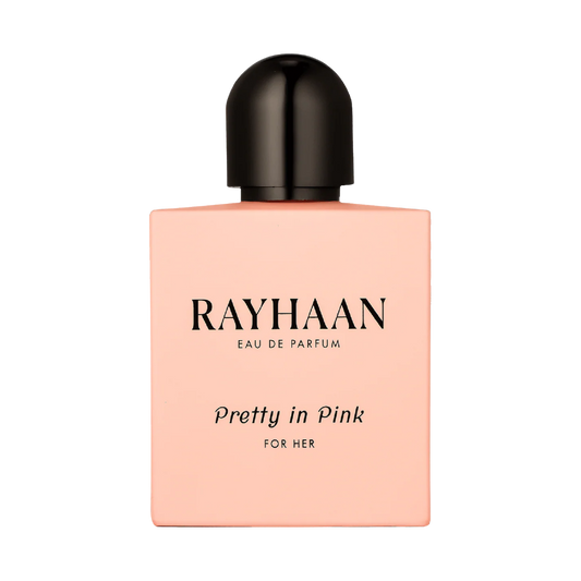 Rayhaan Pretty in Pink Eau De Parfum – 100ml | Sugary Marshmallow, Sweet Raspberry & Velvet Musk Luxury Signature Scent for Women