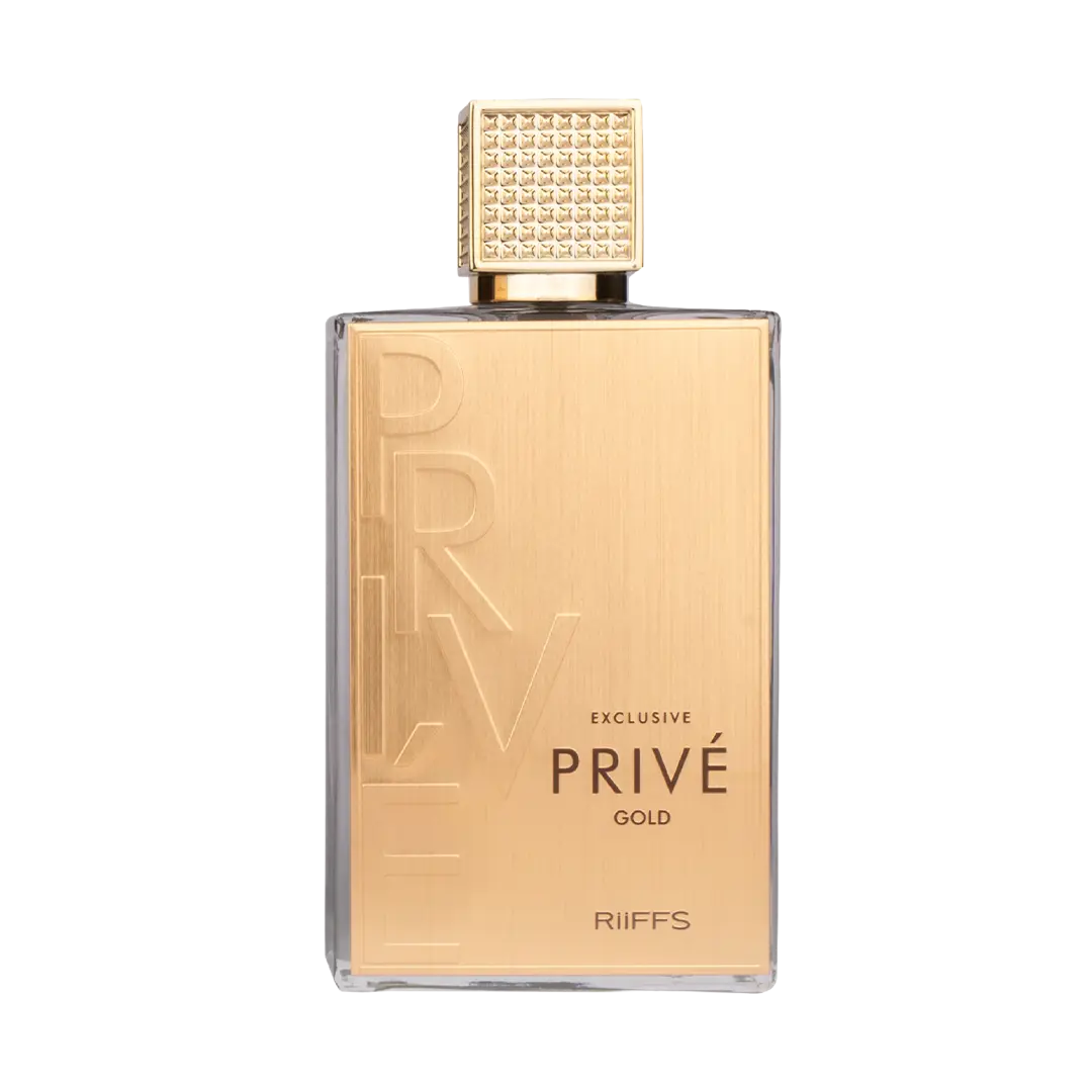 Riiffs Prive Gold Eau De Parfum – 100ml | Luxury Amber & Oriental Unisex Signature Scent