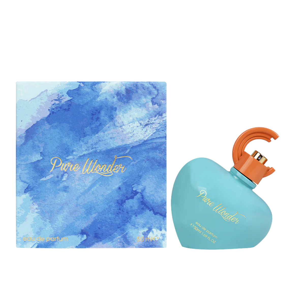 Ahmed Al Maghribi Pure Wonder Eau De Parfum – 50ml | Premium Luxury Unisex Fragrance | Energizing Citrus, Aquatic Sea Notes, White Florals, Warm Amber & Clean Musk Long-Lasting Fresh Scent