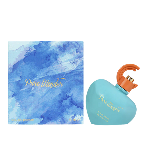 Ahmed Al Maghribi Pure Wonder Eau De Parfum – 50ml | Premium Luxury Unisex Fragrance | Energizing Citrus, Aquatic Sea Notes, White Florals, Warm Amber & Clean Musk Long-Lasting Fresh Scent
