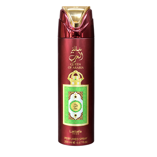 LATTAFA QUEEN OF ARABIA BODY SPRAY FOR WOMEN 200ML