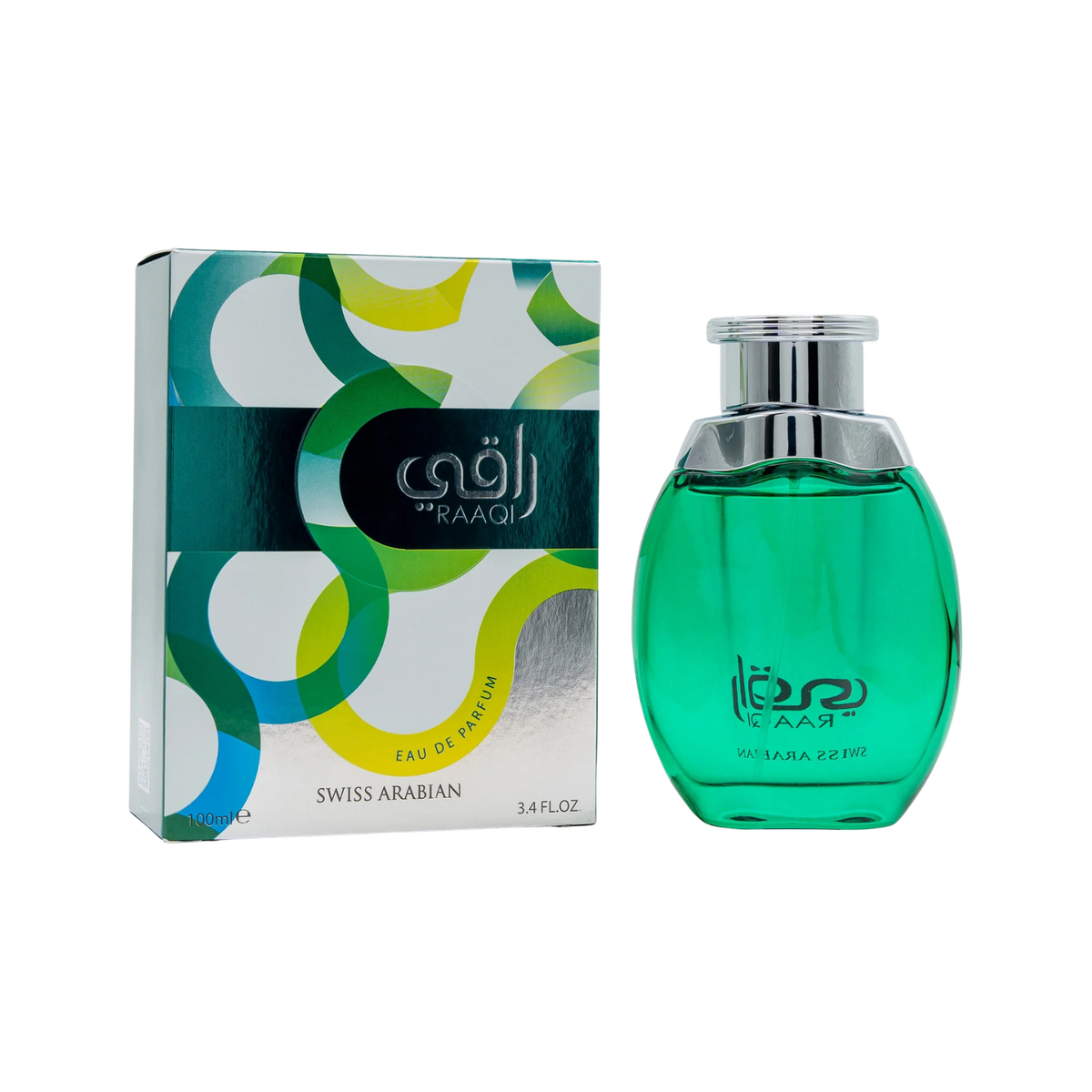 Swiss Arabian Raaqi Eau De Parfum – 100ml | for Men | Sparkling Ginger, Velvet Lavender & Radiant Guaiac Wood Luxury Signature Scent
