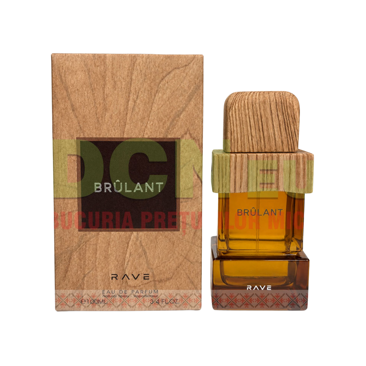 Rave Brulant Eau De Parfum by Lattafa – 100ml | Unisex