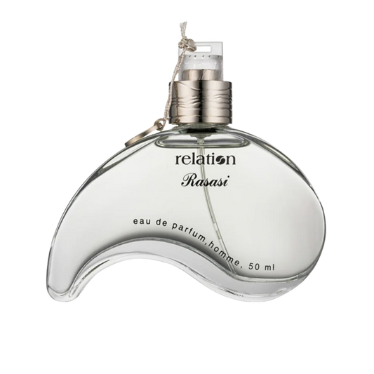 Rasasi Relation Pour Homme Eau De Parfum – 50ml | Fresh Lavender, Zesty Bergamot & Warm Tonka Luxury Signature Scent for Men