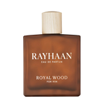 Rayhaan Royal Wood Eau De Parfum – 100ml | Spicy Ginger, Warm Cinnamon & Rich Amberwood Luxury Signature Scent for Men