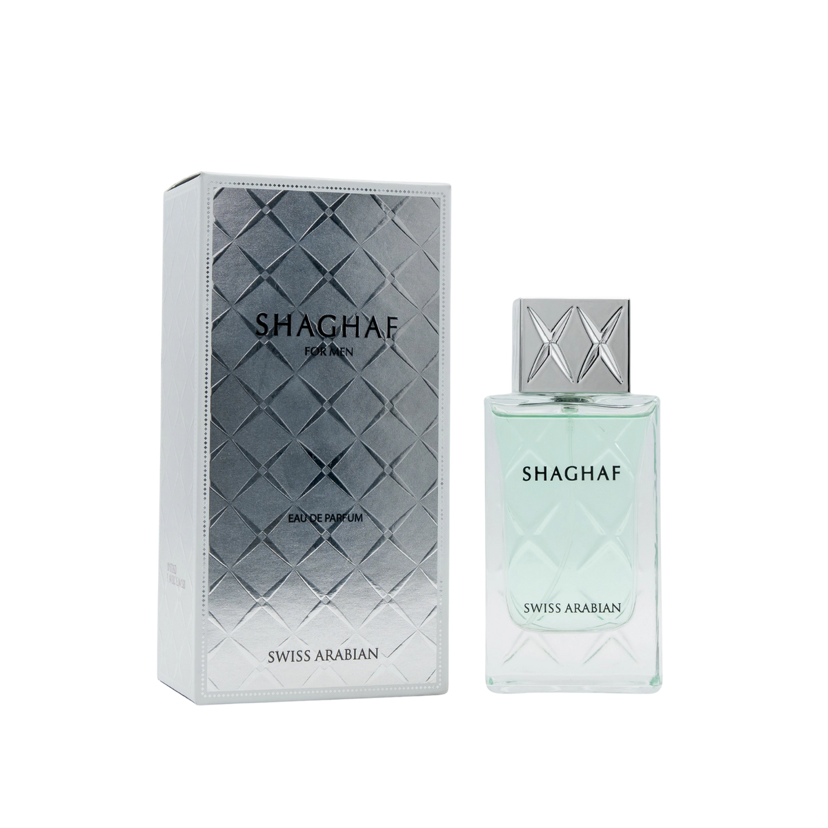 Swiss Arabian Shaghaf Eau De Parfum for Men – 75ml | Sparkling Lemon, Velvet Sea Notes & Radiant Sage Luxury Signature Scent