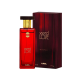 Ajmal Sacred Love Eau De Parfum – 50ml For Women | Premium Luxury Fresh Floral Woody Musk Fragrance | Bright Citrus Citrus, Sweet Peach, Romantic Jasmine, Warm Amber & Creamy Sandalwood Long-Lasting Perfume