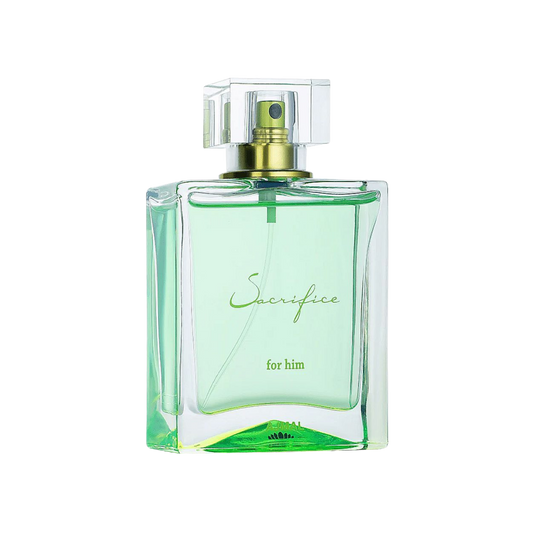 Ajmal Sacrifice For Men Eau De Parfum – 90ml | Premium Aromatic Woody Musk Fragrance | Fresh Citrus, Spicy Cardamom, Sharp Ginger, Deep Cedarwood & Clean Musk Long-Lasting Perfume