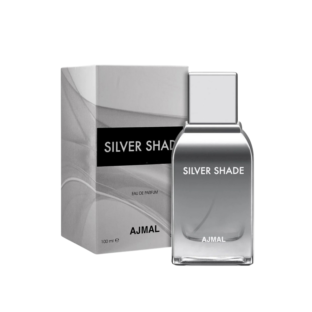 Ajmal Silver Shade Eau De Parfum – 100ml | Premium Luxury Unisex Signature Fragrance | Crisp Bergamot, Blackcurrant, Elegant Iris, Earthy Patchouli, Rich Sandalwood & White Musk Long-Lasting Scent