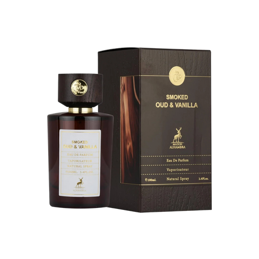 Maison Alhambra Smoked Oud Vanilla Eau De Parfum – 100ml (Unisex)