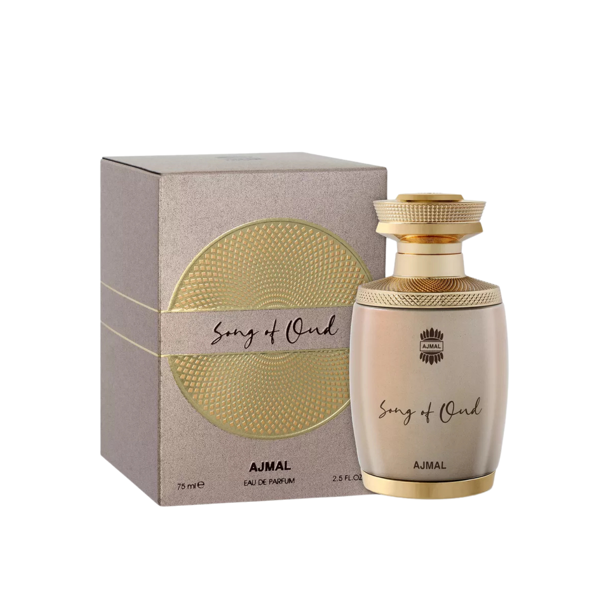 Ajmal Song of Oud Eau De Parfum – 75ml | Premium Luxury Unisex Woody Floral Fragrance | Sweet Apple, Warm Cinnamon, Elegant Jasmine, Rare Agarwood (Oud) & Creamy Sandalwood Long-Lasting Scent
