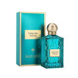 Ibrahim Al Qurashi IBRAQ Perfumes إبراق Turquoise Vetiver Eau De Parfum – 100ml | Unisex | Sparkling Grapefruit, Velvet Earthy Vetiver & Radiant Rich Cedarwood Luxury Signature Scent