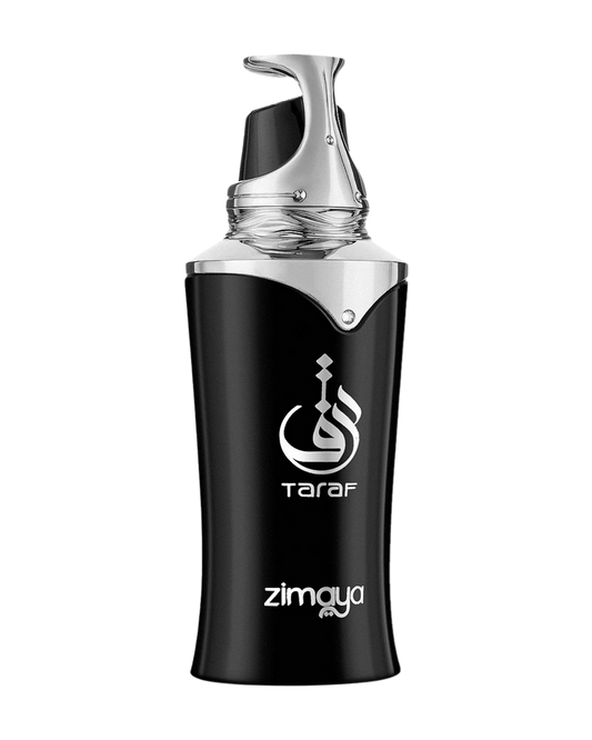 Zimaya Taraf Black Eau De Parfum – 100ml | Intense Agarwood, Saffron & Sweet Tonka Bean Luxury Signature Scent