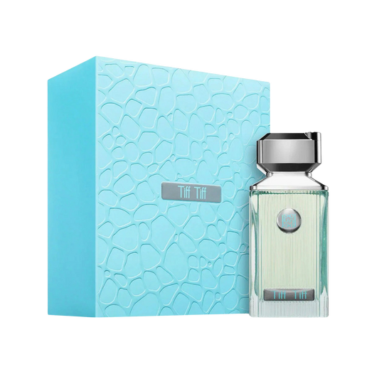 Ahmed Al Maghribi Tiff Tiff Eau De Parfum – 100ml | Premium Unisex Occidental Fragrance | Crisp Aquatic Sea Accord, Zesty Citrus, Elegant Jasmine, Earthy Vetiver & Deep Musk Long-Lasting Fresh Scent