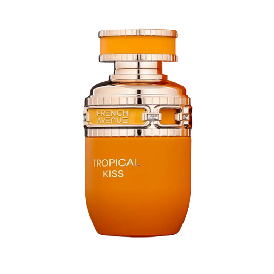 French Avenue Tropical Kiss Eau De Parfum – 80ml | Juicy Mango, Creamy Coconut & Velvet Vanilla Luxury Signature Scent for Women