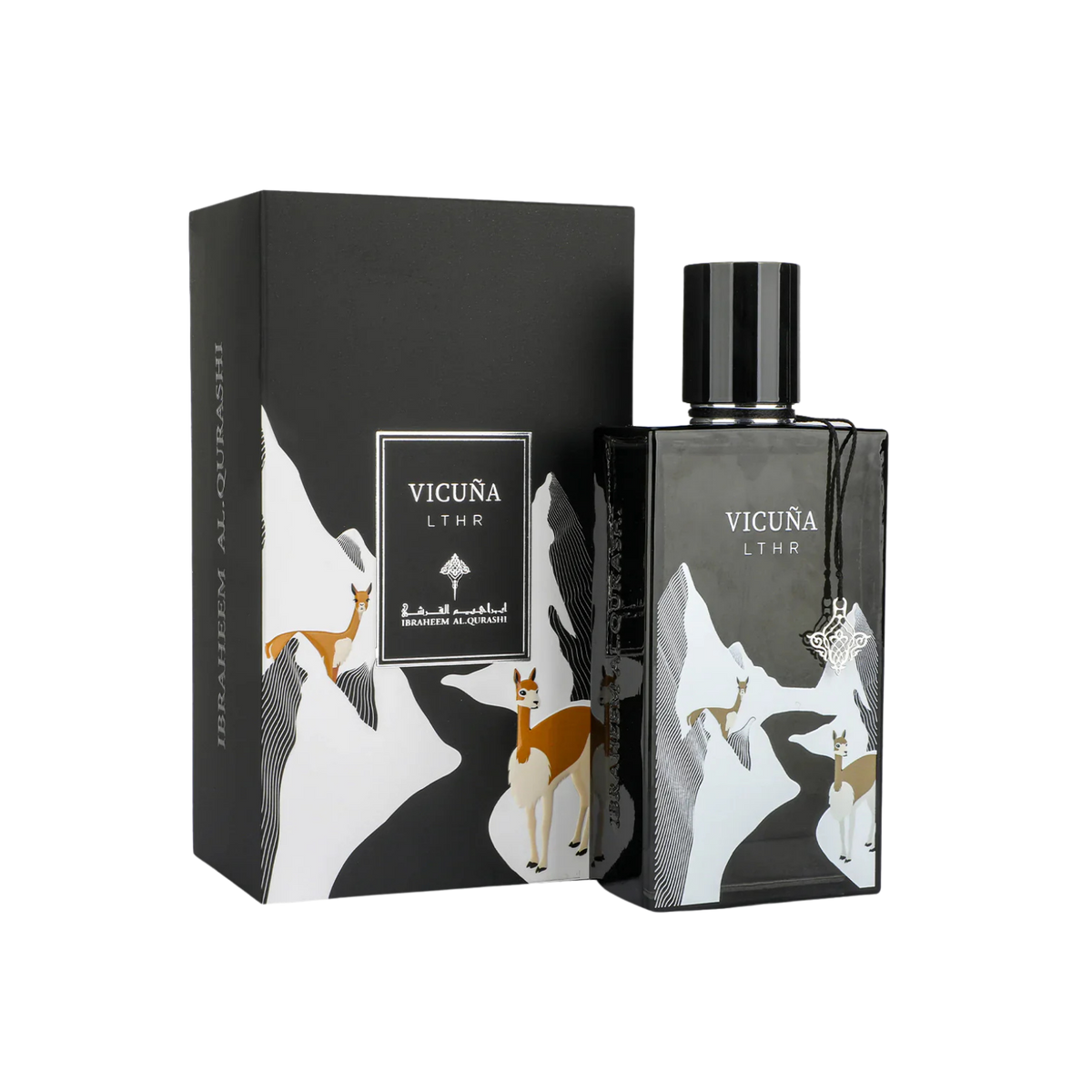 Ibrahim Al Qurashi IBRAQ Perfumes إبراق Vicuna Leather Eau De Parfum – 100ml | Unisex | Sparkling Warm Saffron, Velvet Vicuna Suede & Radiant Rich Amber Luxury Signature Scent