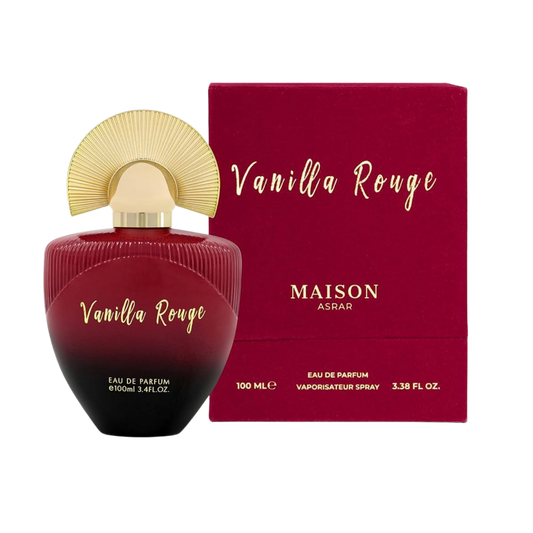 Maison Asrar Vanilla Rouge 100ml Eau De Parfum for Women and Men