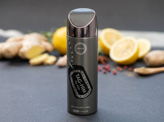 Armaf Tag-Him Deodorant Body Spray for Men – 200ml / 6.7 oz