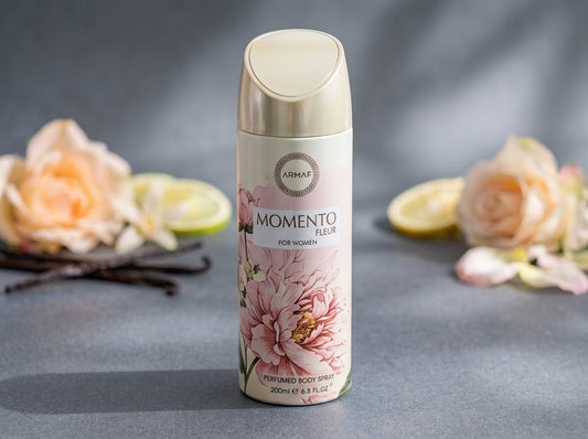 Armaf Momento Fleur Deodorant Body Spray for Women – 200ml / 6.7 oz