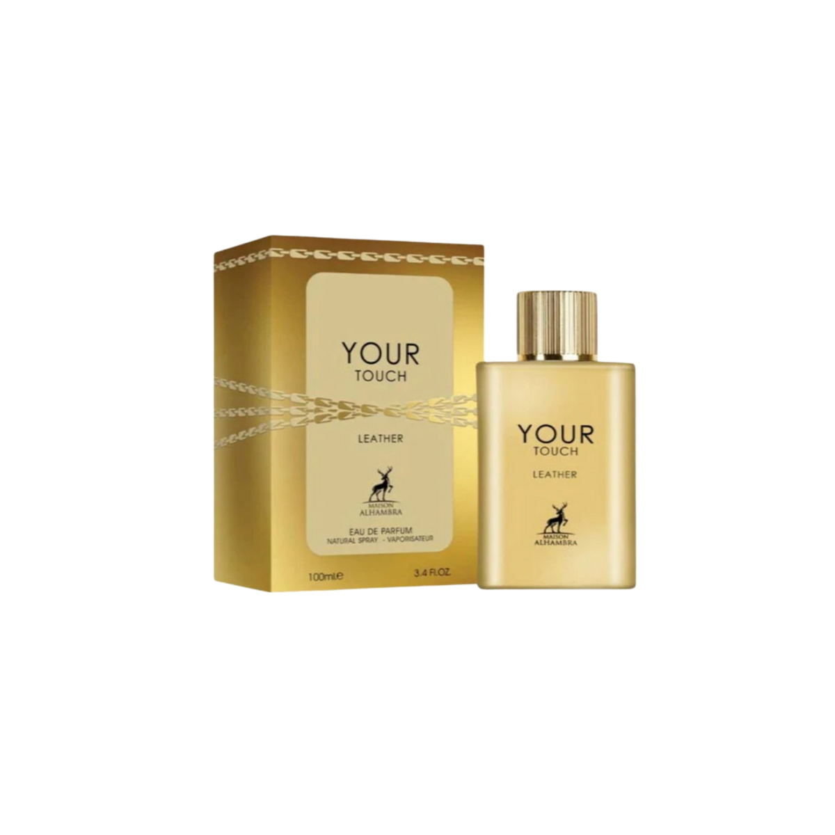Maison Alhambra Your Touch Leather Eau De Parfum – 100ml (Men)