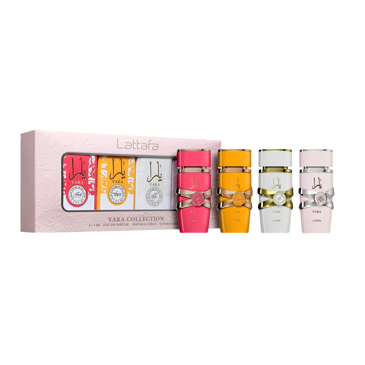 Lattafa Yara Collection 4x5ml Gift Set | Women's Gourmet
