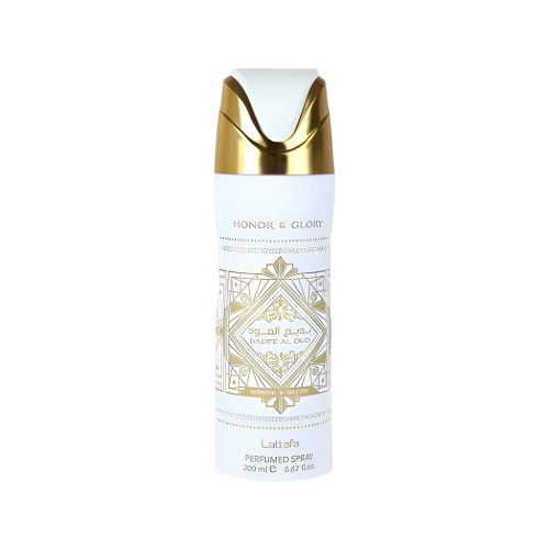 lattafa Badee al Oud Honor & Glory Body Spray 200ML for Men & Women