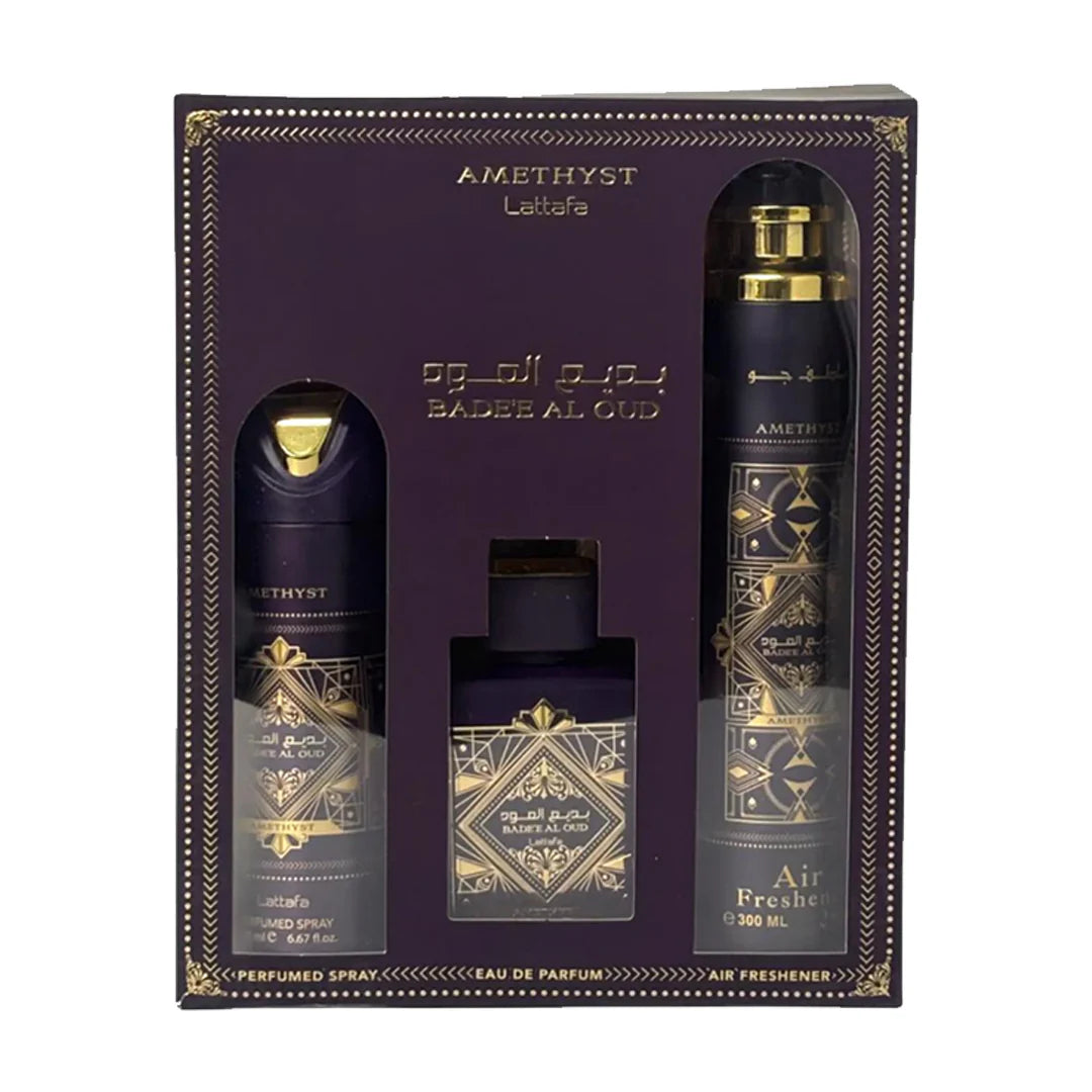 BADEE AL OUD AMETHYST GIFT SET - Perfect Perfume Combo