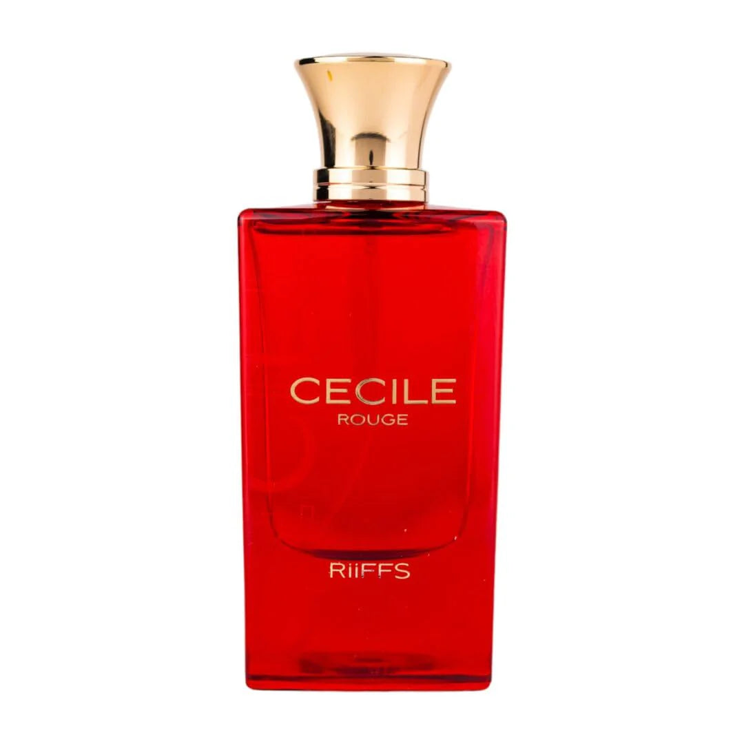 Riiffs Cecile Rouge Eau De Parfum for Women – 80ml | Bold Fruity Floral & Spicy Signature Scent