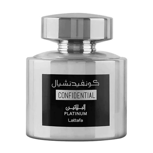 LATTAFA CONFIDENTIAL PLATINUM FOR MEN/WOMEN 100ML