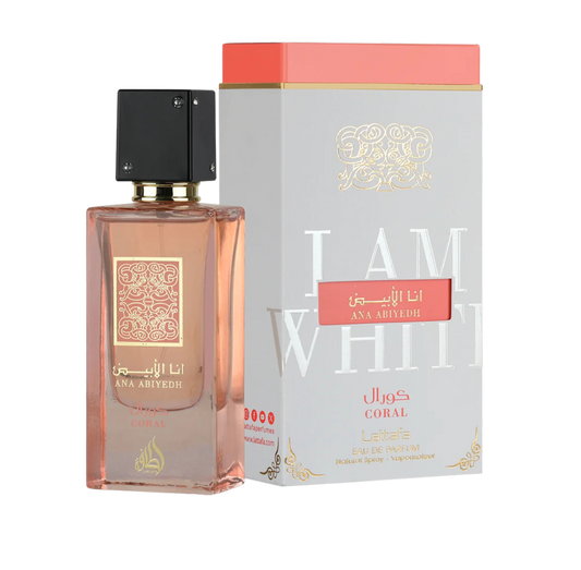 LATTAFA ANA ABIYEDH CORAL FOR WOMEN 60ML - EAU DE PARFUM