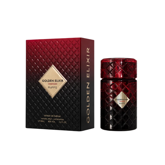 Riiffs Golden Elixir Crimson 100ml Eau De Parfum for Women and Men
