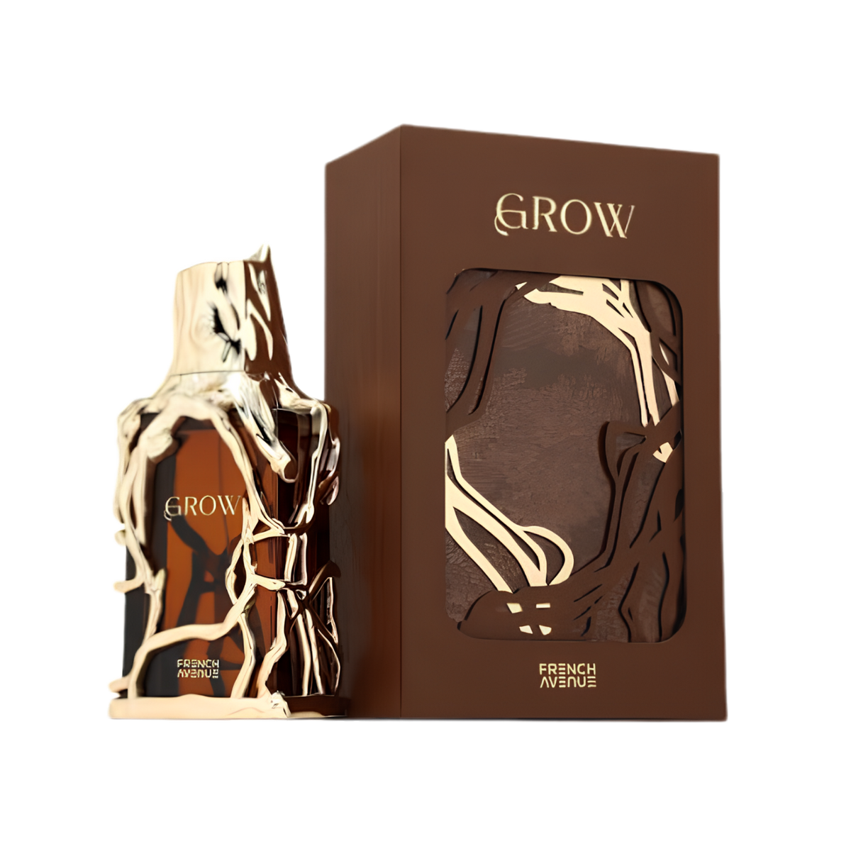 French Avenue Grow Eau De Parfum – 100ml | Premium Luxury Unisex Green Woody Aromatic Fragrance | Fresh Galbanum, Crisp Mint, Earthy Moss, Rich Vetiver & Patchouli Long-Lasting Nature-Inspired Perfume