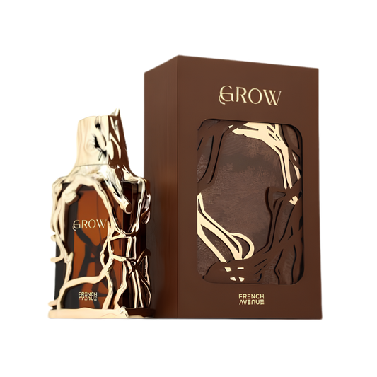 French Avenue Grow Eau De Parfum – 100ml | Premium Luxury Unisex Green Woody Aromatic Fragrance | Fresh Galbanum, Crisp Mint, Earthy Moss, Rich Vetiver & Patchouli Long-Lasting Nature-Inspired Perfume