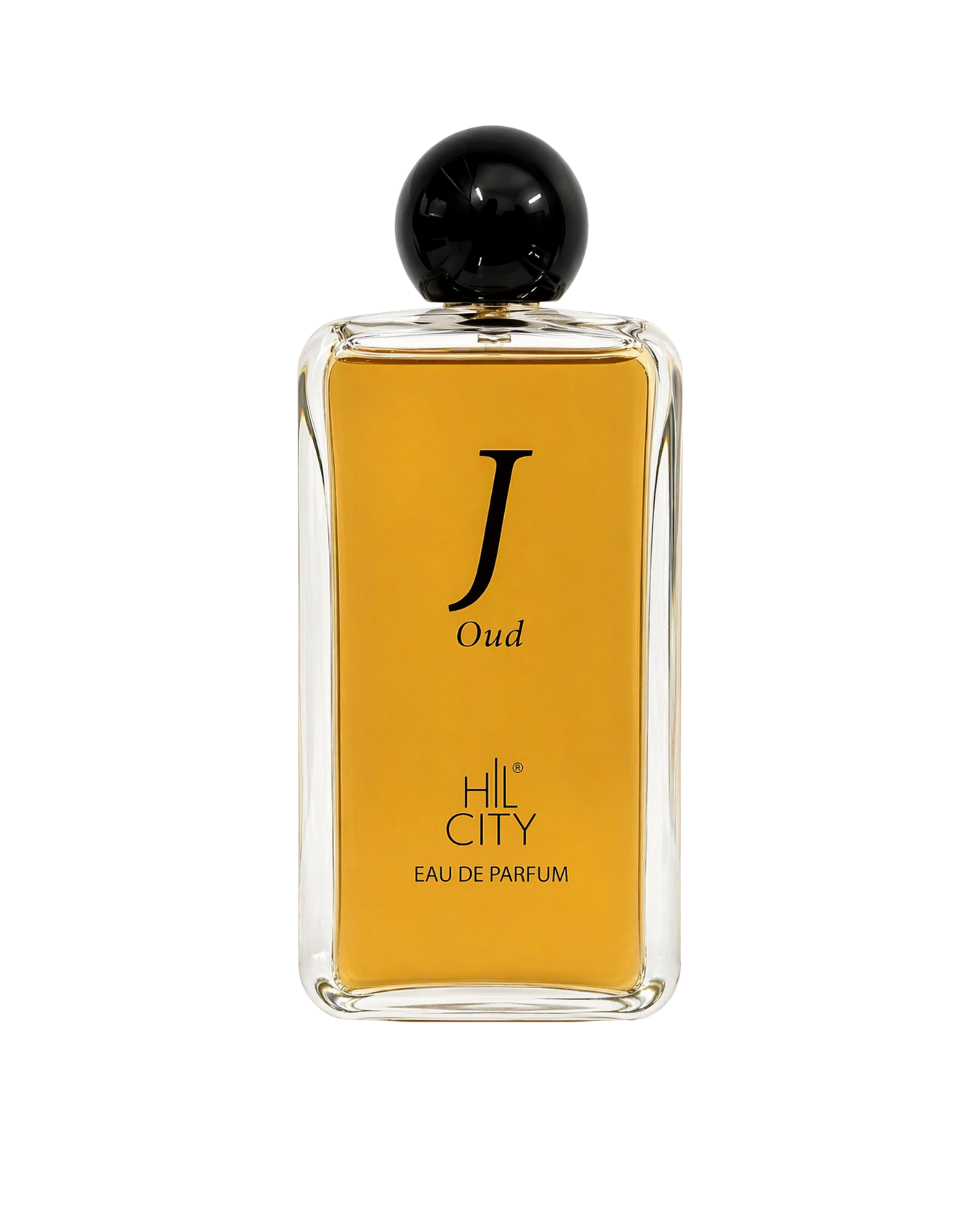 Hilcity J Oud Eau de Parfum | Long-Lasting Saffron, Bakhoor & Agarwood Scent