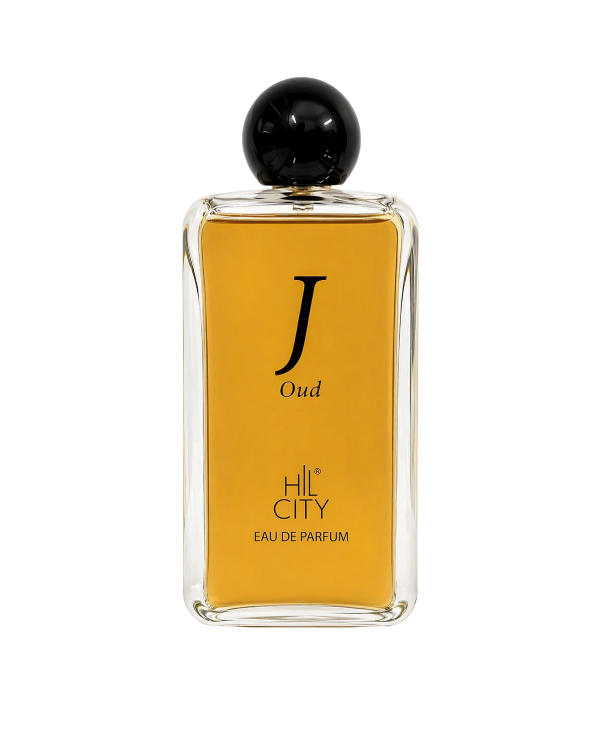 Hilcity J Oud Eau de Parfum | Long-Lasting Saffron, Bakhoor & Agarwood Scent