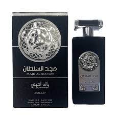 Asdaaf Majd Al Sultan Black Intense Eau De Parfum , Fragrance For Men, 100ml
