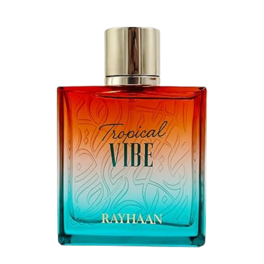 Rayhaan Tropical Vibe Eau De Parfum – 100ml | Juicy Mango, Exotic Pineapple & Creamy Coconut Luxury Signature Scent for Men and Women